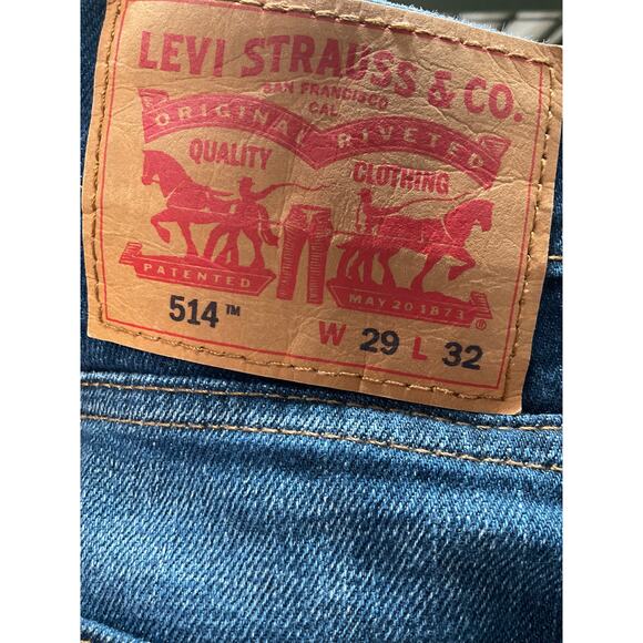 Levi's Men's Blue Ankle Jeans - Picture 3 of 3